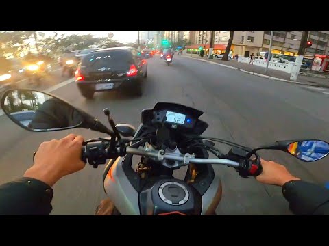 TOCADA CHAVE NA XRE 190 COM GARUPA