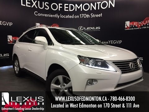 Lexus Certified Pre Owned 2013 RX 350 AWD Premium Review | Fort Saskatchewan Alberta