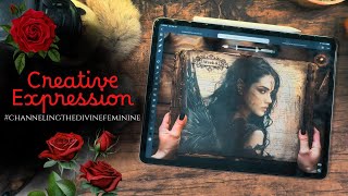 Creative Expression - Channeling The Divine Feminine Week #4 VR @Erieswitchcraft