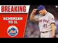 Mets ace Max Scherzer heading to Injured List [INSTANT REACTION] | CBS Sports HQ