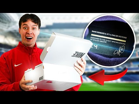 Der neue Mbappé Schuh ist sogar unterschrieben?! Nike Mercurial Mbappé Unboxing