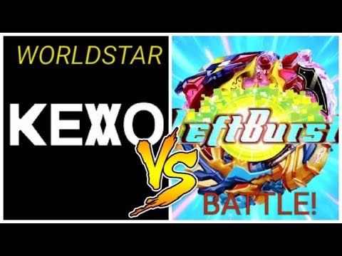 WORLDSTAR BEY BATTLE! KEVO VS LEFTBURST! BEYTUBER BRAWL!