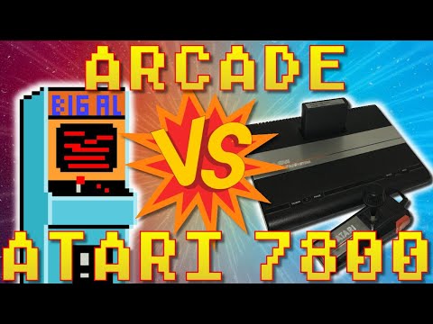 Arcade vs. Atari 7800!!! How Accurate Are These Ports?