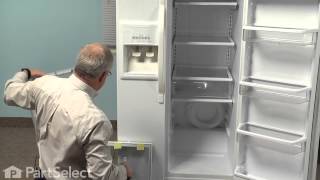 Refrigerator Repair: Replacing the Shelf Frame with Glass (Whirlpool Part # W10508993)