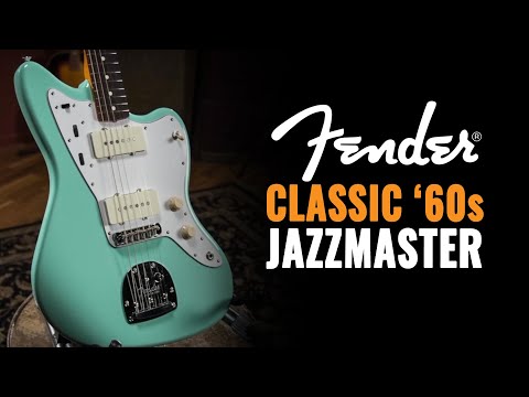 Fender Classic '60s Jazzmaster Lacquer Surf Green Guitar | CME Gear Demo | Brian Westfall
