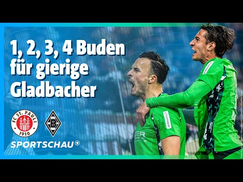 FC St. Pauli - Borussia Mönchengladbach Highlights Bundesliga, Matchday 9 | Sportschau Football
