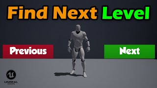 Open Next Level Button Using One Widget | Unreal Engine 4/5 Tutorial