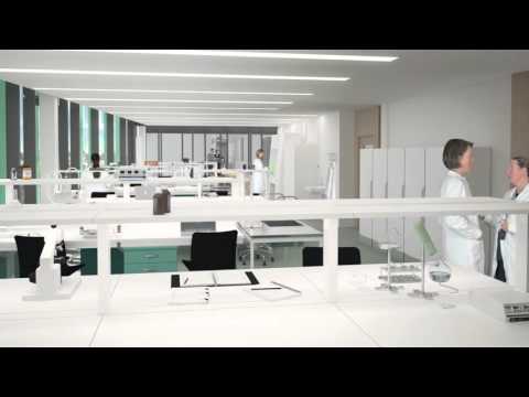 Biomedicum - Akademiska Hus builds super lab at Solna Campus