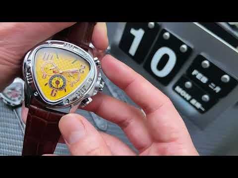 How to test a Jaragar 3 Dials Automatic Mechanical Watch?
