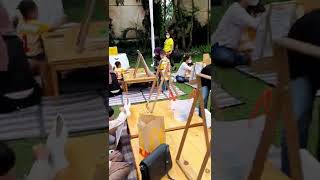 Download lagu Workshop melukis  kaos bersama bunda. Taman kajou.jkt.22 jul'22 mp3