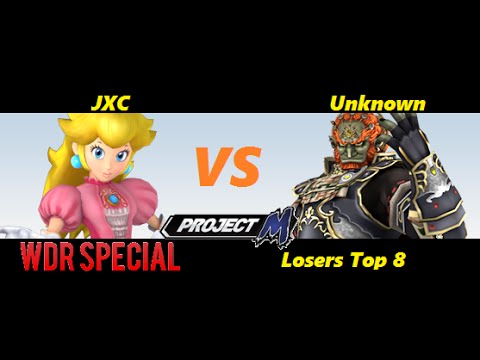 WDRS Top 8- JXC (Peach,MK) Vs. Unknown (Ganon,Ness)