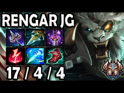 RENGAR vs KAYN [ Jungle ] Korea Challenger Patch 11.4 ✅
