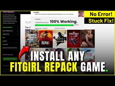 How to Install Any Game from FitGirl Repack Correctly (2026) | 100% Working Method