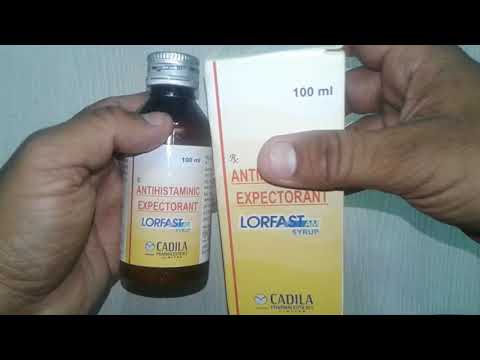 Lorfast AM Syrup review in Hindi Best Antihistaminic Expectorant Video