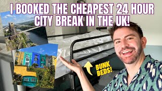 I booked the CHEAPEST city break in the UK! 🚌