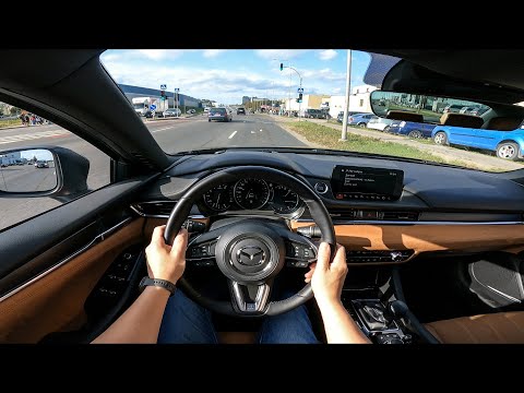 2023 Mazda 6 POV Test Drive @DRIVEWAVE1