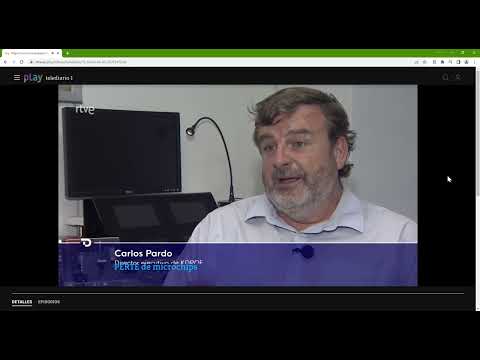 KDPOF on RTVE: Interview with Carlos Pardo about Microelectronics Industry in Spain