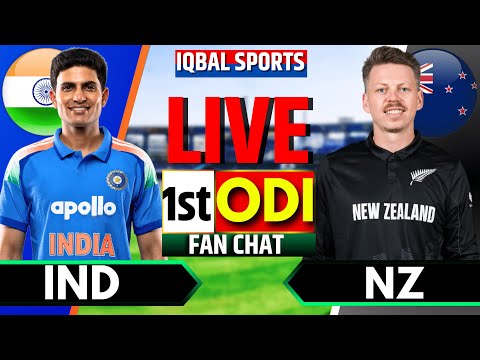 🔴 India vs New Zealand, 1st ODI | Last 20 Overs | IND vs NZ Live |  Live Cricket Match Today