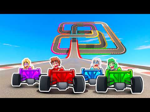 Insane F1 Tricky Track Race In GTA 5...