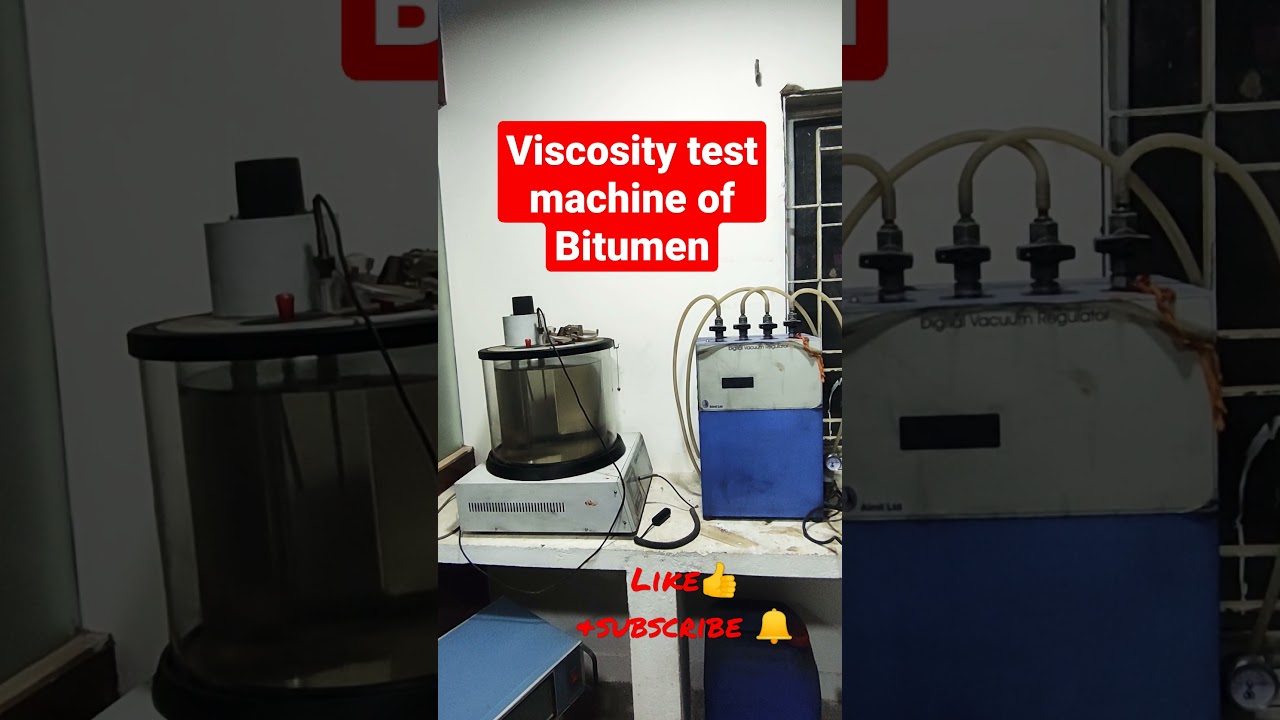 #viscosity #Bitumen use in road & viscosity measure degree of fluidity@ a temp.🌡️of bitumen.#shorts#