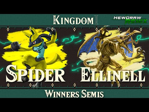 Spider (Lucario) vs Ellinell (Ridley) | Kingdom I: The First HDR Summit - Winners Semis