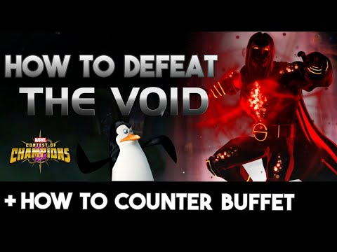 How to deal with VOID and Buffet (2 IN 1) Fully Breakdown - Marvel Contest of Champions