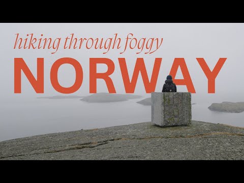 Norwegen ist neblig - wir erkunden eine Insel