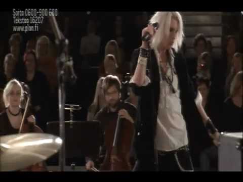 Malice In Wonderland - Beds Are Burning (for Plan-gala on Finnish TV)