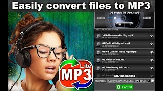 Download lagu Convert the audio files in MP3 format with 'Easy MP3 Converter' App mp3
