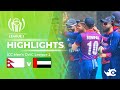 Full Highlights | NEPAL V UAE | ICC #CWCL2 Final ODI