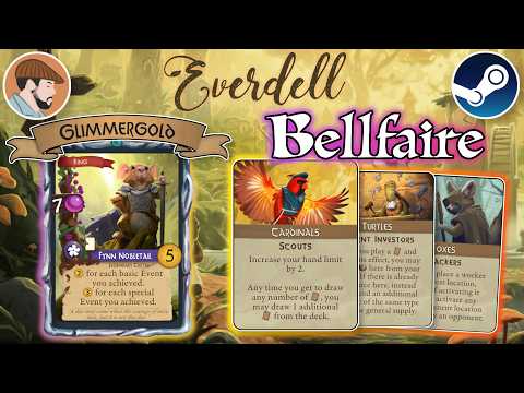 Everdell Glimmergold & Bellfaire | How to Play, Review, and Full Playthrough