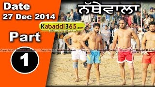 Nathewala (Moga) Kabaddi Tournament 27 Dec 2014 Part 1 by Kabaddi365.com