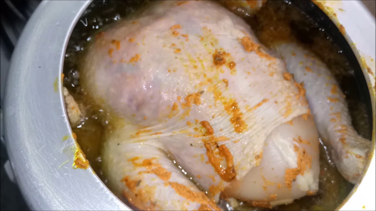 Frango Frito na Panela de pressão / Especial de Natal
