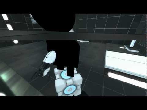 Portal 2 - Cube Hop to Cube Jump (Record Height)