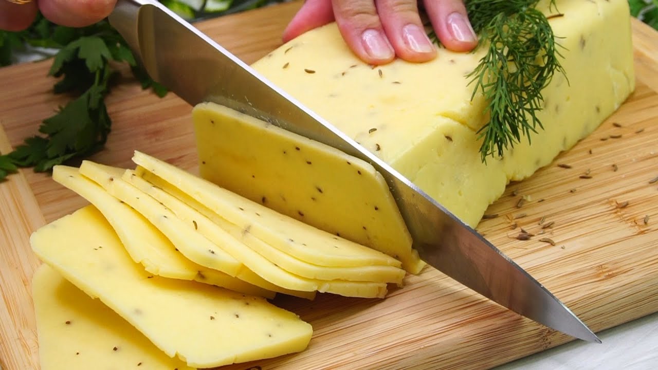 Вкуснейший натуральный твердый Сыр за 30 минут! Хватит покупать в магазине!