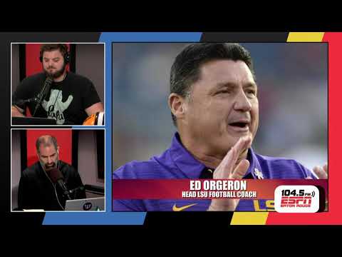 Video: Ed Orgeron Interviewed By 'Off The Bench' (Devin White Call/Alabama Preview)