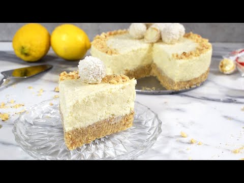 Osvežavajuća KOKOS LIMUN TORTA - ne peče se - bez jaja - bez pudinga