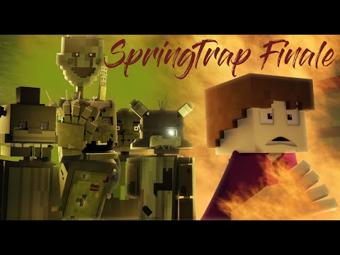 "Springtrap Finale" | A Minecraft Fnaf Animated Music Video ( Song By Groundbreaking )