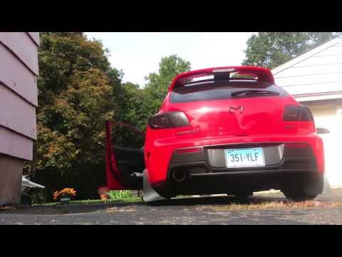 Fully Bolted Mazdaspeed 3, Straight Piped, Exhaust Clip, with 2 Step