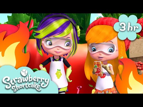 🌶️ Hot Sauce Competition 🔥 Strawberry Shortcake 🍓 Mega Compilation 🍓 Kids Show