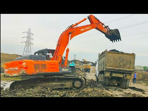 JCB Working For New Bridge Construction-JCB Bozer  Working Video