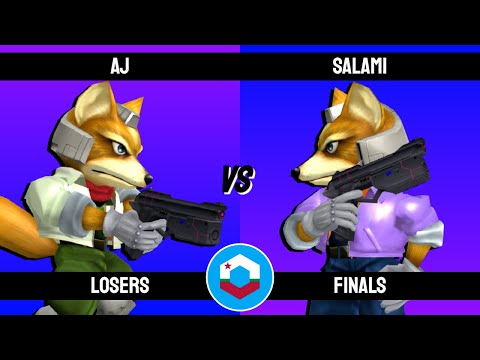 SoCal Melee Arcadian 2022 - AJ (Fox) vs. 10CT | salami (Fox) - SSBM - Losers Finals