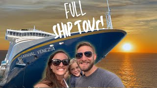 Carnival Venezia  FULL Ship Tour w/commentary!