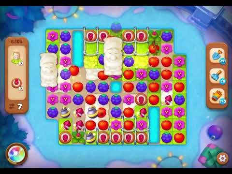 GardenScapes Level 8305 no boosters