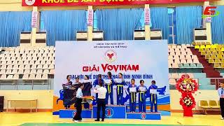 ĐOÀN TUYỂN VÕ VOVINAM XÃ GIA VIỄN XUẤT SẮC GIÀNH HẠNG NHÌ TOÀN ĐOÀN