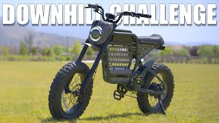 Can Moped Style eBikes Handle Steep Downhill Action? Ride1Up Revv1 DRT