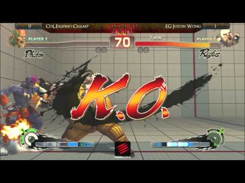 CC2013 AE2012   coL Filipino Champ SIM) vs EG Justin Wong (RUF)