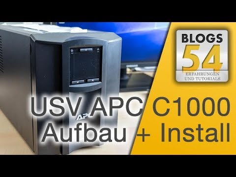 Apc Energiją taupantis „Back-UPS Pro 900“, 230 V, „Schuko“ video
