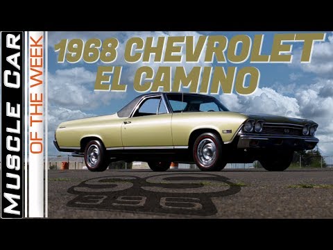Thumbnail for 1968 Chevrolet El Camino 396 SS Muscle Car Of The Week Video Episode 316 by Chevrolet El Camino