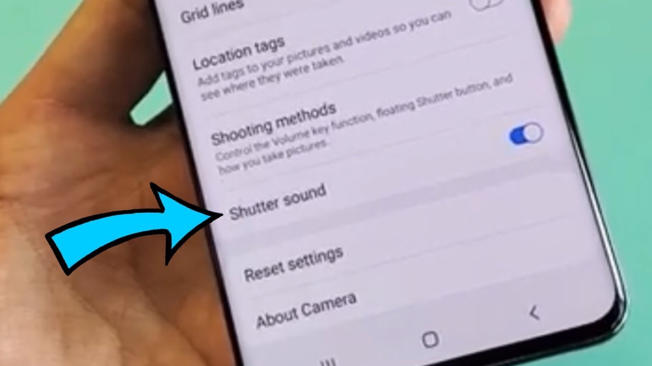 Galaxy S20 / S20+ :  How to Turn Camera Shutter Sound Off & On